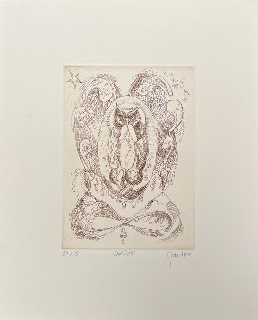 June Atkin - Owl Cock